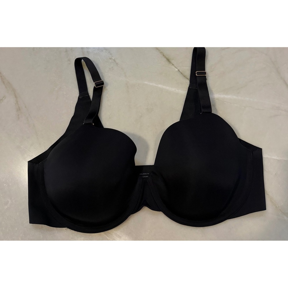 Soma Vanishing 360 Perfect Coverage Underwire Bra Black 36D 032401